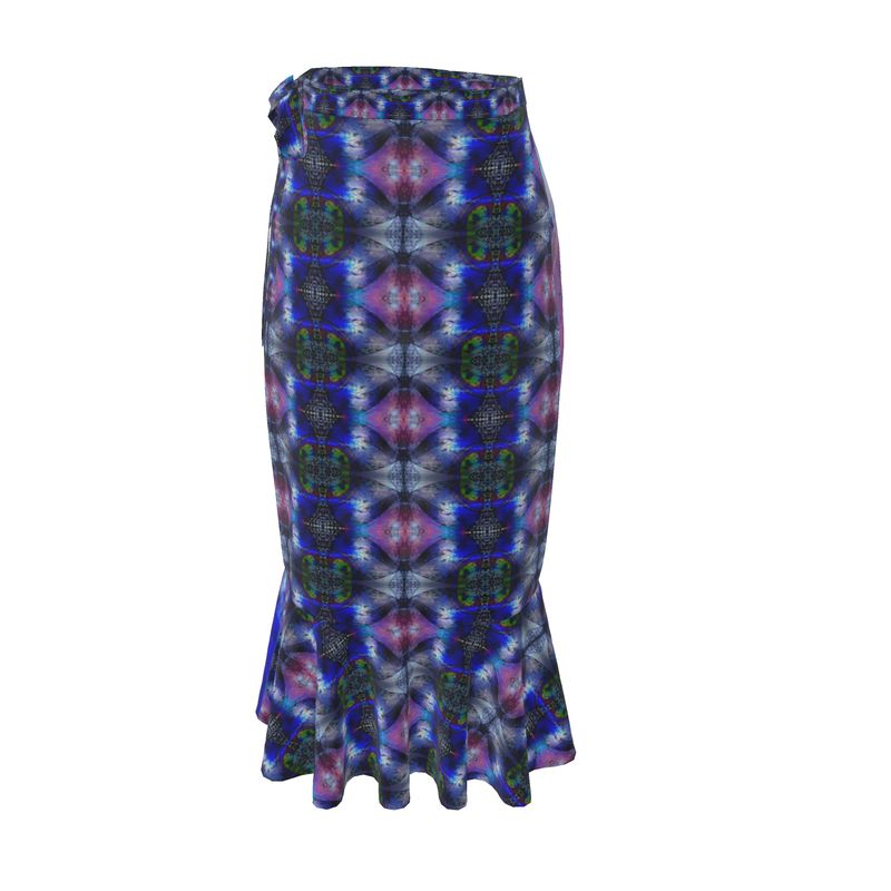 In the Beginning long Flounce Skirt