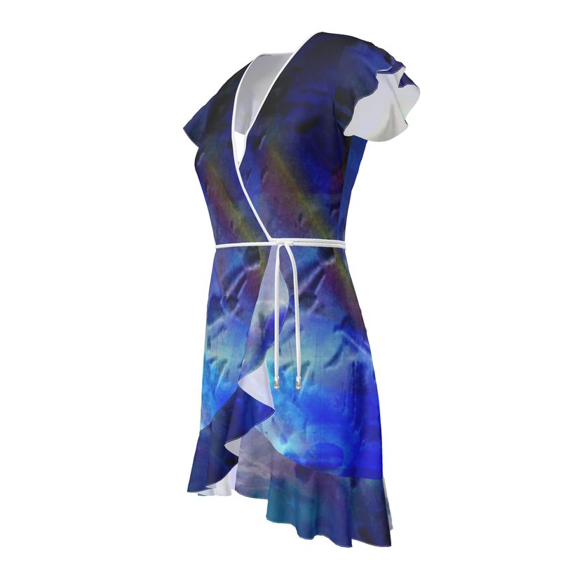 ArtDogs In The Beginning Tea Dress — product gallery image 2, featuring original ArtDogs artwork.