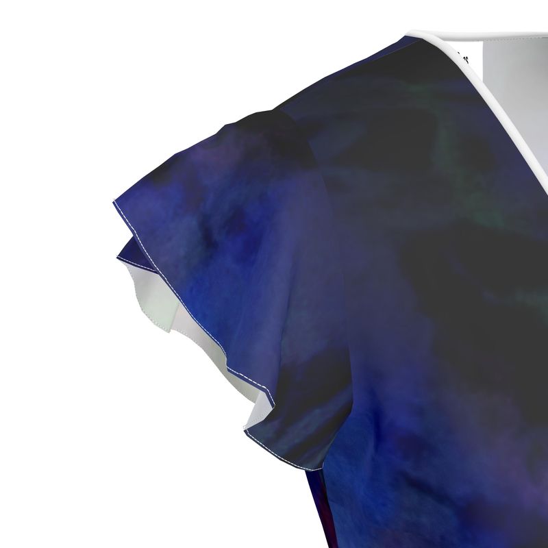 ArtDogs In The Beginning Tea Dress — product gallery image 4, featuring original ArtDogs artwork.