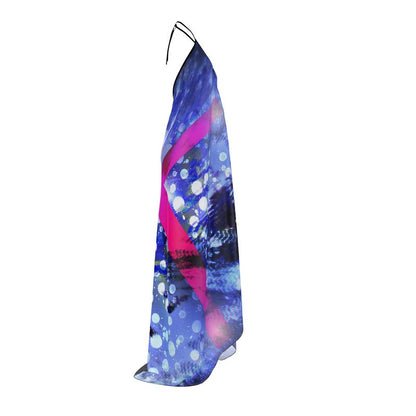 Intersect 1 Halterneck backless dress