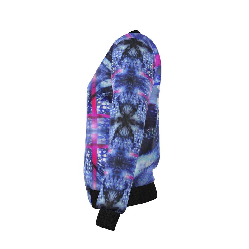 Intersect 1 Women's Reversible Silk Bomber Jacket