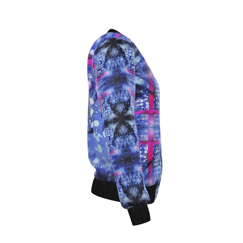 Intersect 1 Women's Reversible Silk Bomber Jacket