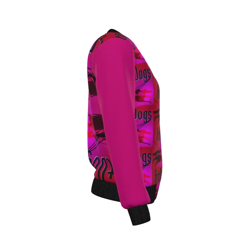 Intersect 1 Women's Reversible Silk Bomber Jacket