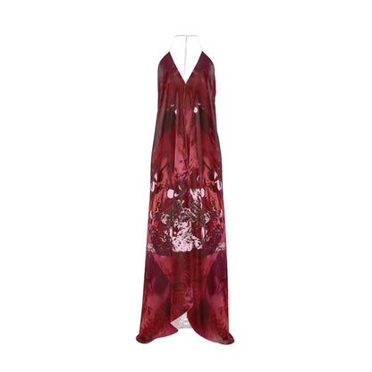 Intersect 2 Halterneck backless dress