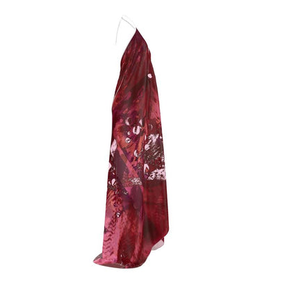 Intersect 2 Halterneck backless dress