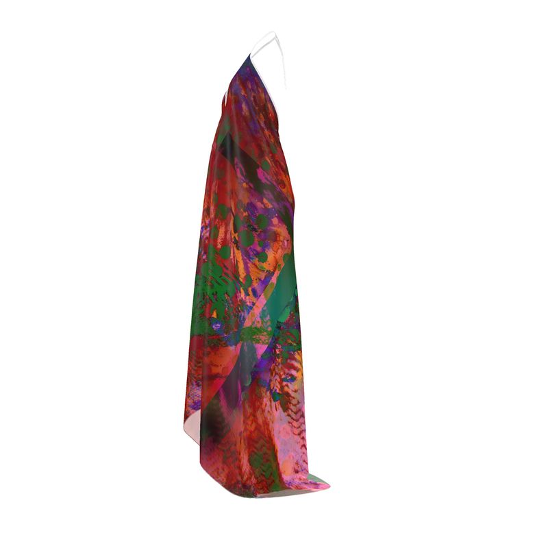Intersect 3 Halterneck backless dress