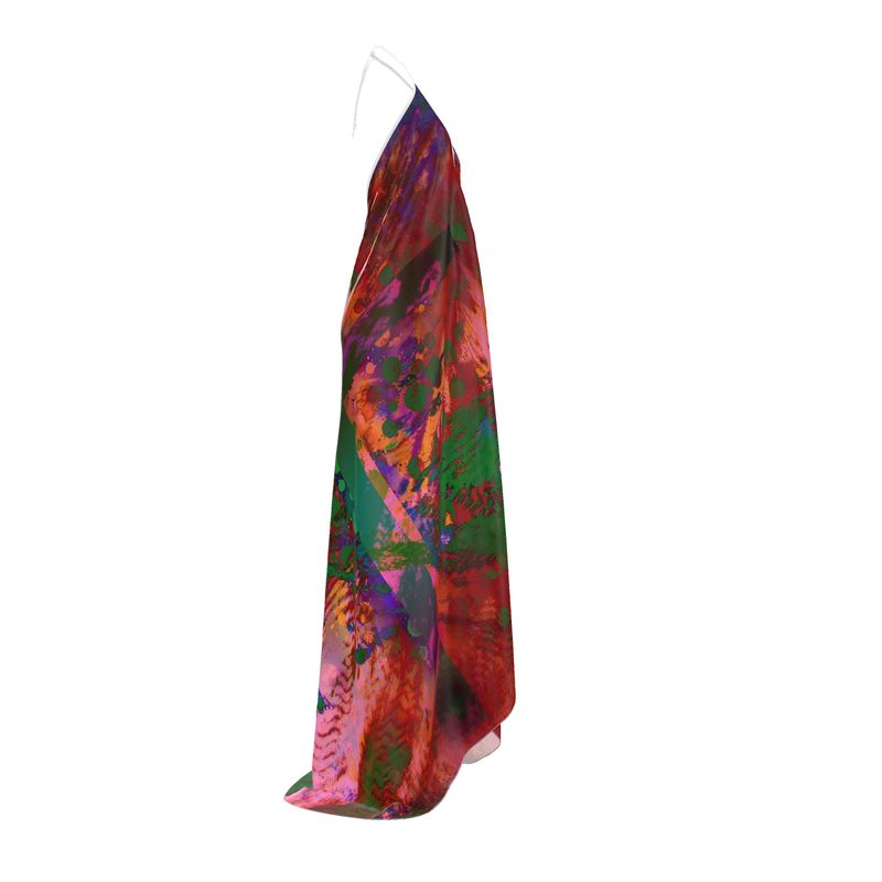 Intersect 3 Halterneck backless dress