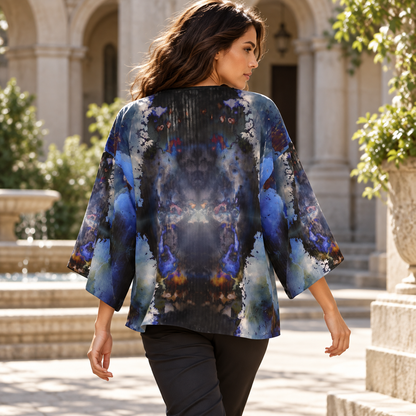 Into The Light Kimono Jacket — F03 fashion photograph