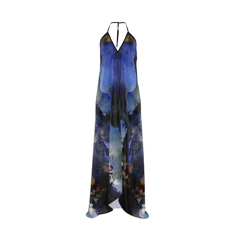 Into the Light Halterneck backless dress
