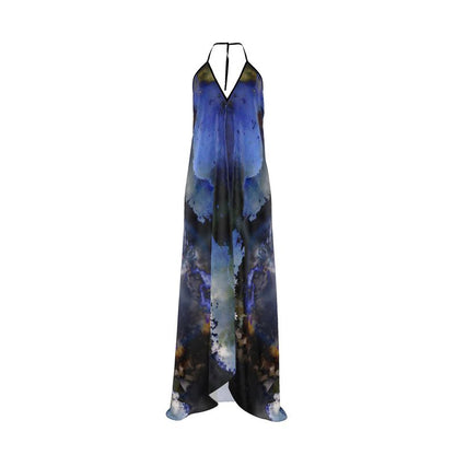 Into the Light Halterneck backless dress