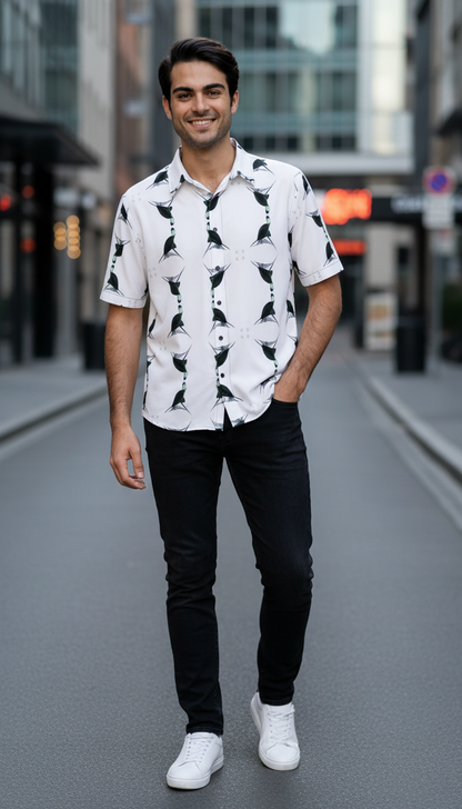 Jezebel's Tongue Mens Short Sleeve Shirt