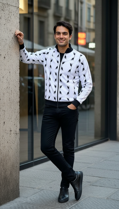 Jezebel's Tongue Mens Tracksuit Jacket