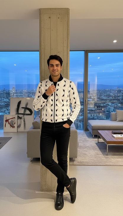 Jezebel's Tongue Mens Tracksuit Jacket