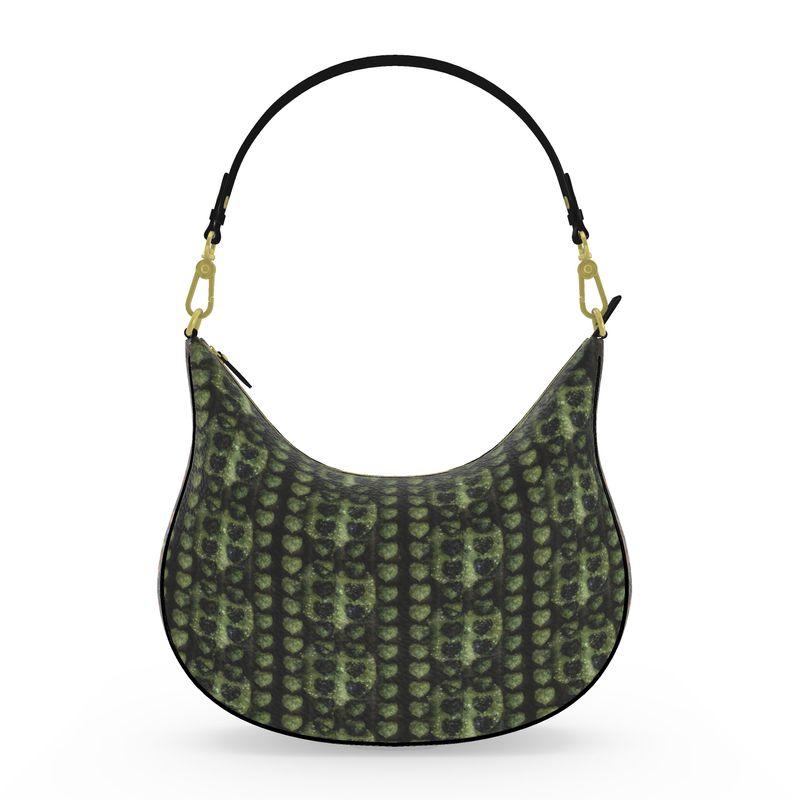 Leaves Curve Hobo Bag