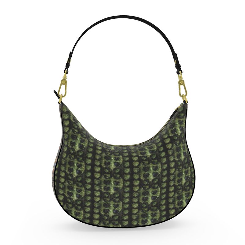 Leaves Curve Hobo Bag