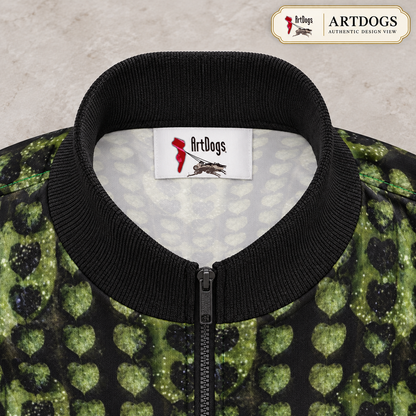Leaves men’s tracksuit jacket, Authentic Design View collar label zipper, Rox Sports Jersey
