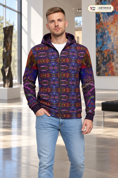 Metroid Prime 8 Hoodie — Authentic Design View full front