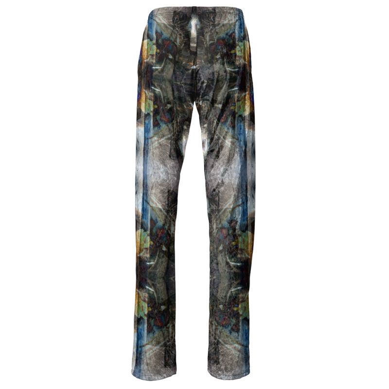 Peacock Feathers Women's Trousers