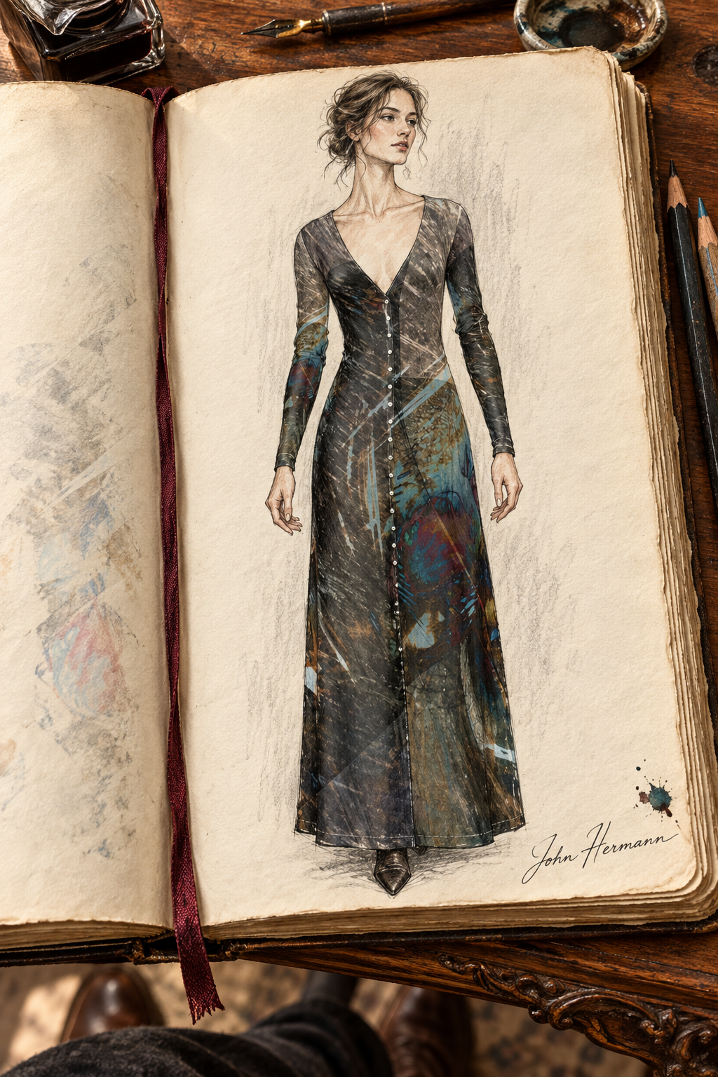 Peacock Midi — handbook H01: full front