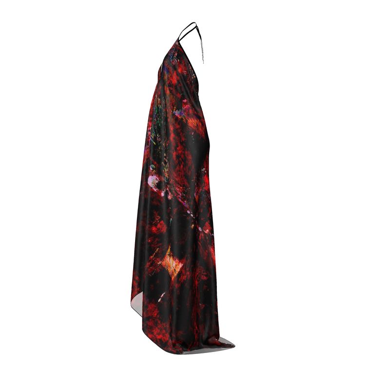 Resolving Ire Halterneck backless dress