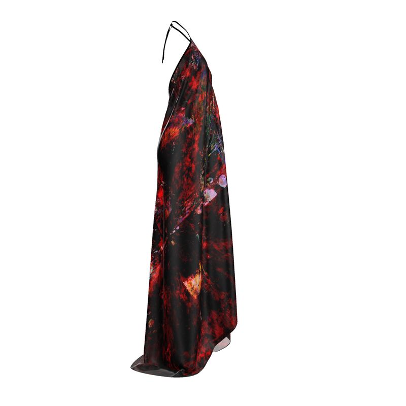 Resolving Ire Halterneck backless dress