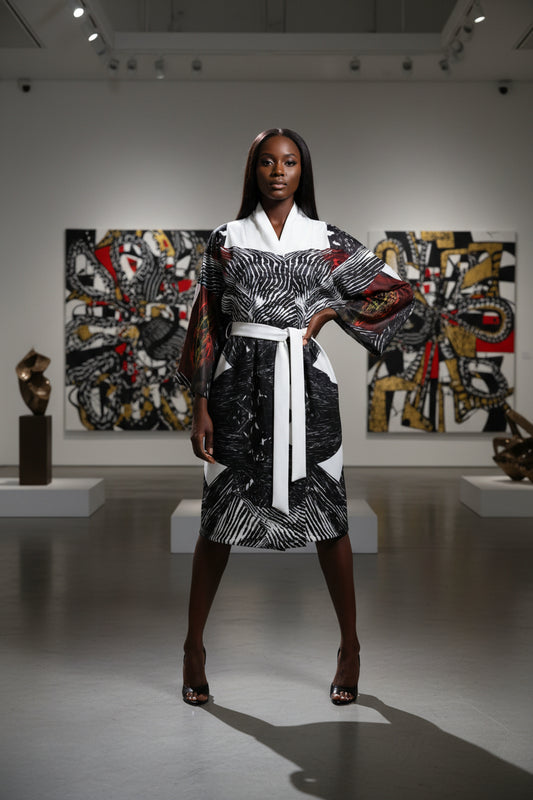 Spirit of Flight Kimono Robe