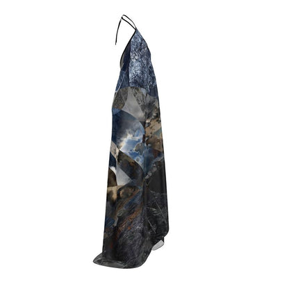 Spirit of Jezebel Halterneck backless dress