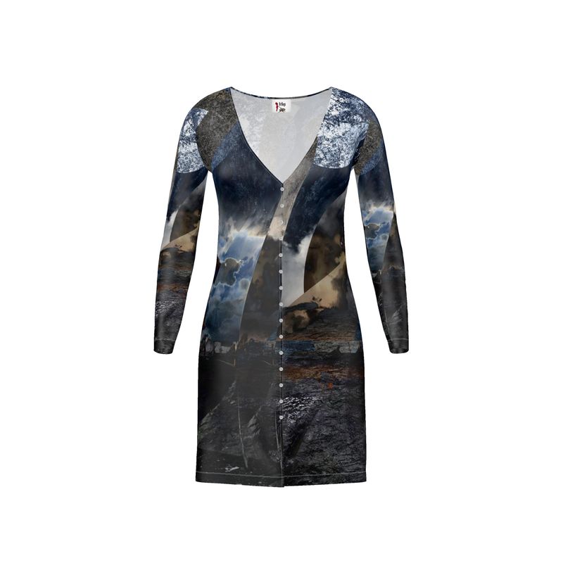 Spirit of Jezebel Ladies Cardigan Mini dress