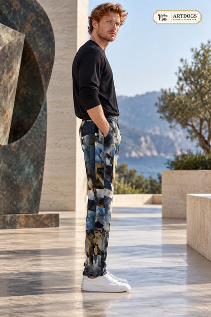 Spirit of Jezebel Mens Tracksuit Trousers — certified Authentic Design View, right full-length profile, Rox Sports Jersey.