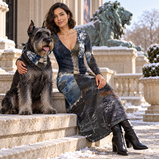 Spirit of Jezebel Ladies Cardigan Midi dress — Fashion owner-and-dog