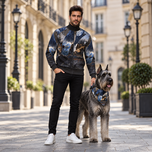Spirit of Jezebel Men's Tracksuit Jacket — Fashion — Giant Schnauzer cover