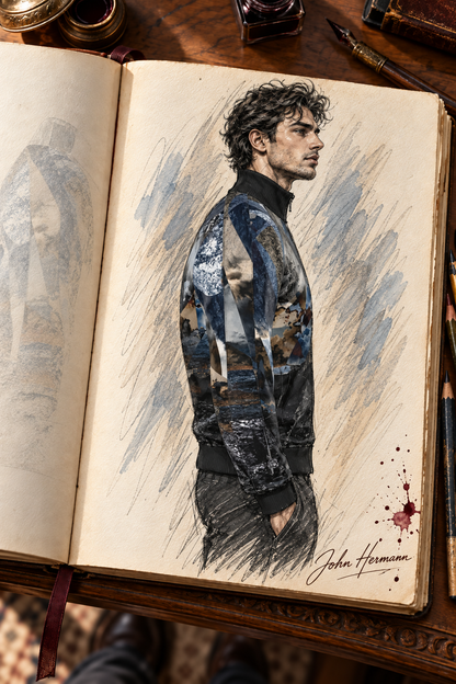 Spirit of Jezebel Men's Tracksuit Jacket — Handbook — right profile