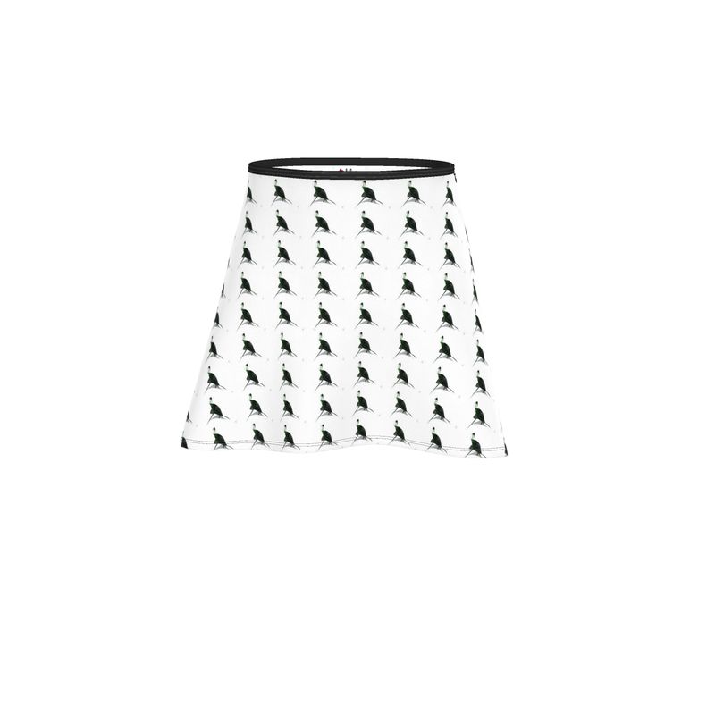 Spirit of The Age Flared Above-the-Knee Short Skirt