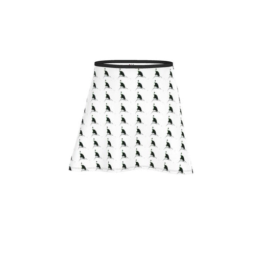Spirit of The Age Flared Above-the-Knee Short Skirt