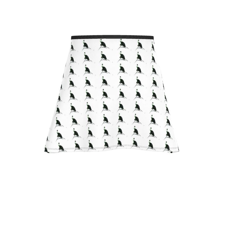 Spirit of The Age Flared Above-the-Knee Short Skirt