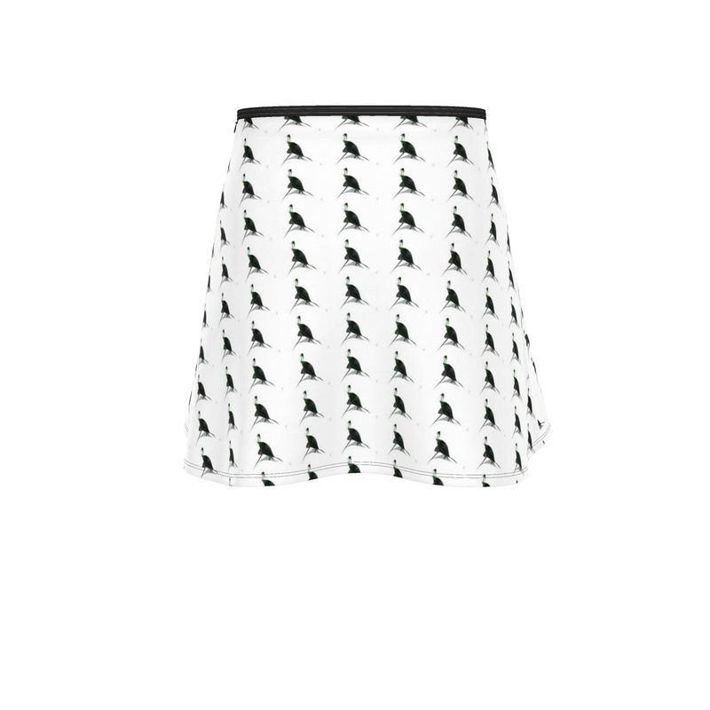 Spirit of The Age Flared Above-the-Knee Short Skirt