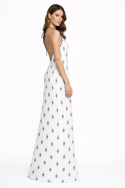 Spirit of The Age Halterneck backless dress