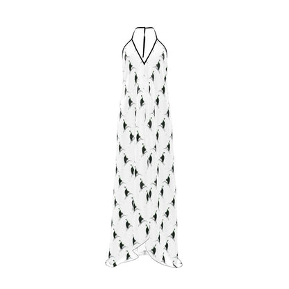 Spirit of The Age Halterneck backless dress