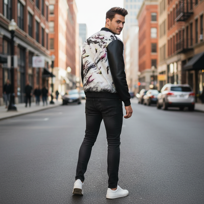 Spirit of the Age Men's Reversible Silk Bomber Jacket