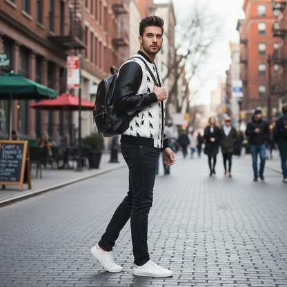 Spirit of the Age Men's Reversible Silk Bomber Jacket