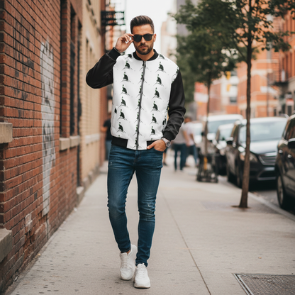 Spirit of the Age Men's Reversible Silk Bomber Jacket