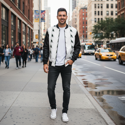 Spirit of the Age Men's Reversible Silk Bomber Jacket