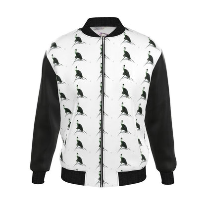 Spirit of the Age Men's Reversible Silk Bomber Jacket