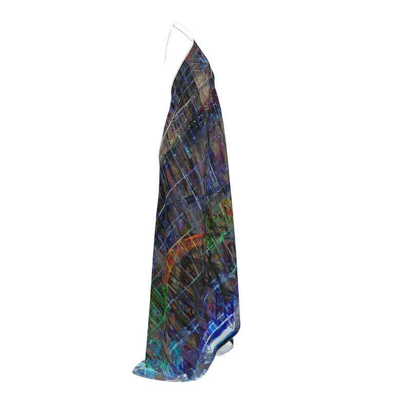 Temple of Time Halterneck backless dress