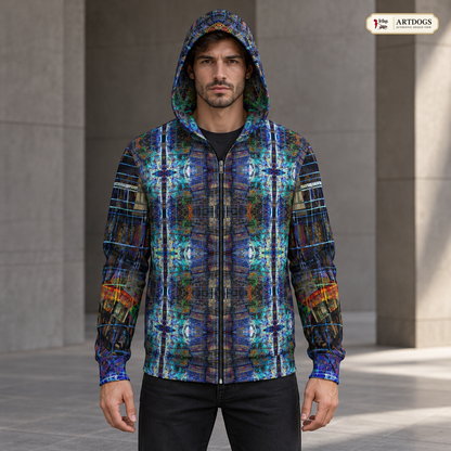 Temple of Time Hoodie — Authentic Design View front