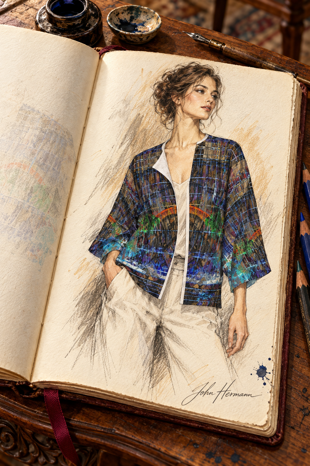 Temple of Time Kimono Jacket — H01 Handbook