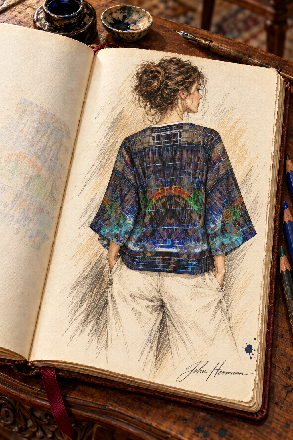 Temple of Time Kimono Jacket — H02 Handbook