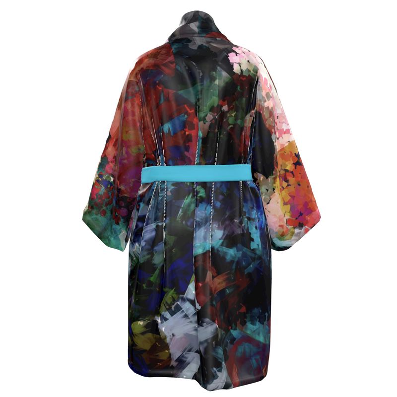 Too Many Flowers 1 Kimono Robe
