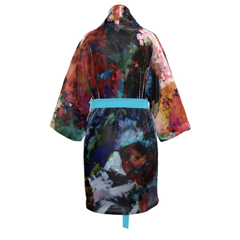 Too Many Flowers 2 Kimono Robe