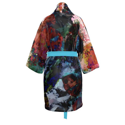 Too Many Flowers 2 Kimono Robe